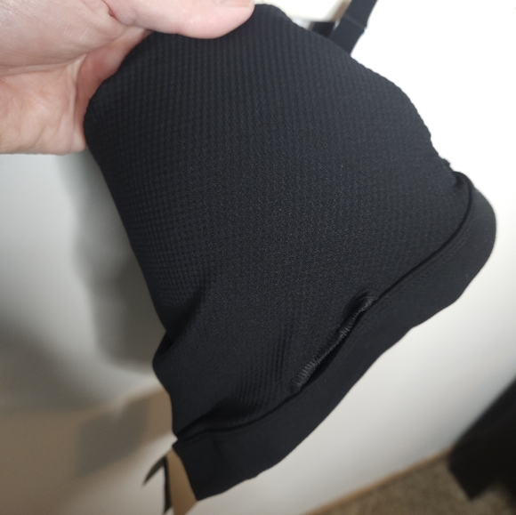 Nike Black Womens Keyhole Sports Bra NWT - Picture 7 of 9